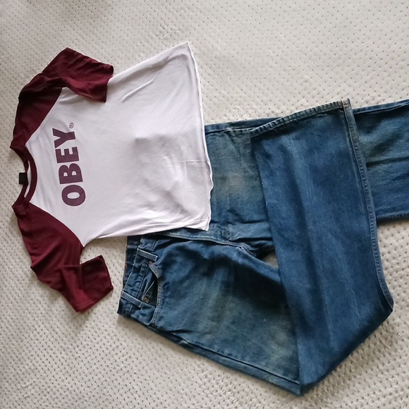 Vintage 90's Levi 517 bootcut jeans Medium wash - Picture 12 of 16